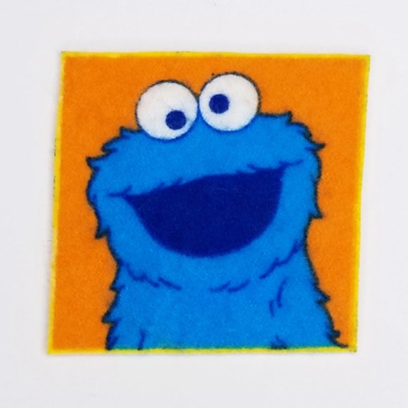 Sesame Street Iron On Patches Fabric Motif Appliques - Picture 4 of 10